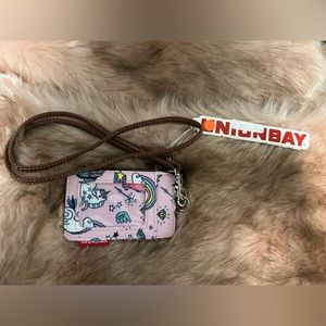 Unionbay unicorn lanyard card holder